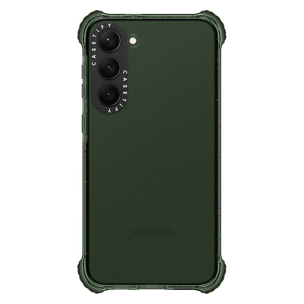 Casetify Ultra Impact Samsung Galaxy S23+ Case [5X Military Grade Drop Tested / 11.5Ft Drop Protection]   Midnight Green