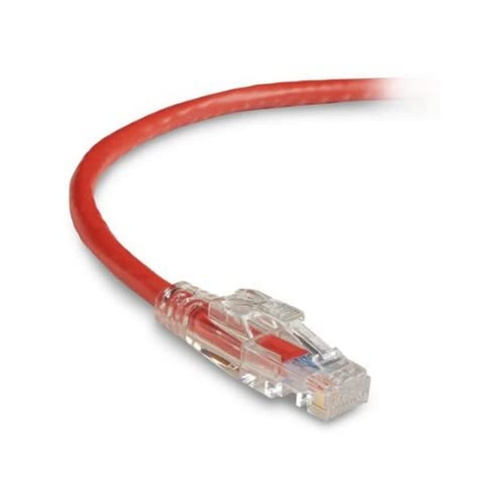 Taa Gigatrue 3 Cat6 550 Mhz Patch Cable (Utp) Lockable, Slimline,Red,7 Ft