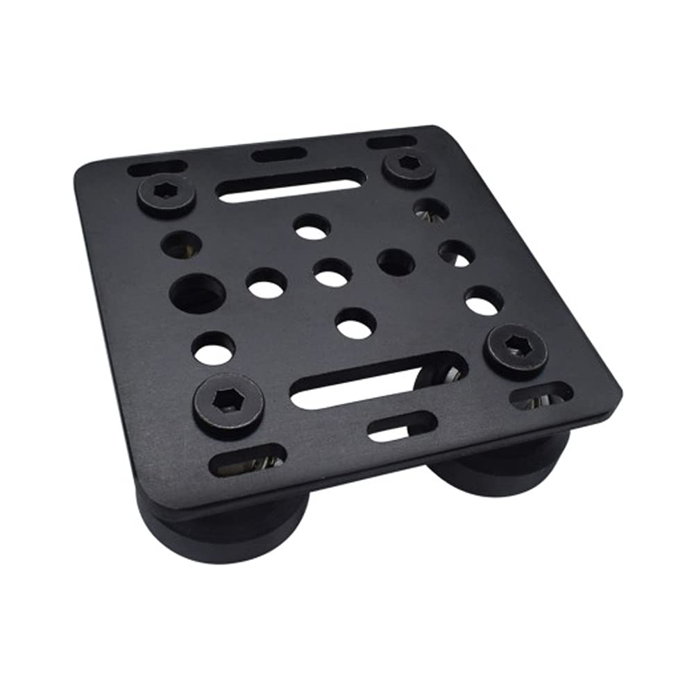 1 Pack Assembled 20Mm V Gantry Plate Kit With Wheels Compatible With 2020 Series V Slot Aluminum Profiles Linear Rail 3D Printer