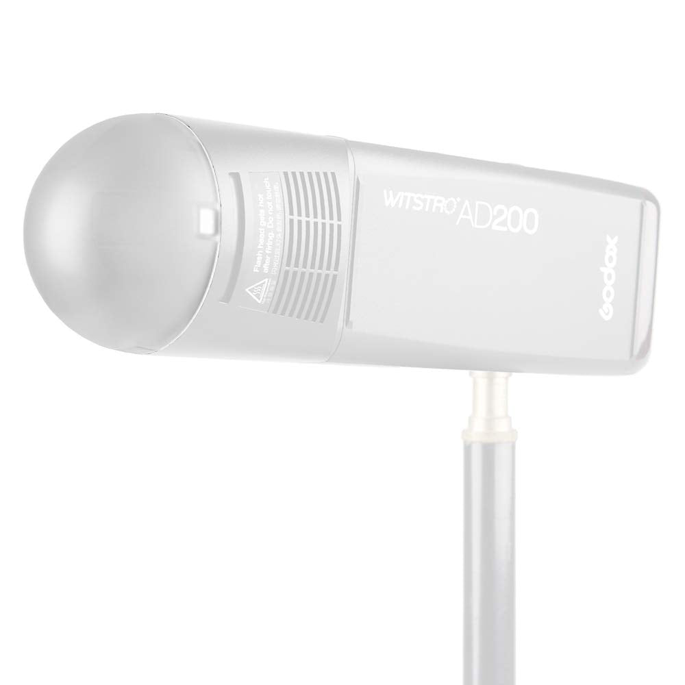 Godox Ak R11 Dome Diffuser, Compatible For Godox H200R Round Flash Head, Godox V1 Flash Series, V1 S, V1 N, V1 C, Ad200 Pro, Ad2