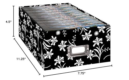 Pioneer Photo Albums B 1Bw Photo Storage Box, Ruby Design