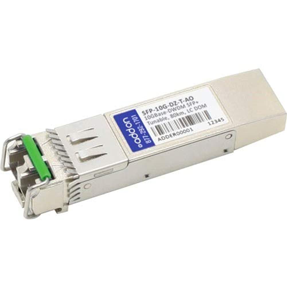 Arista Networks Sfp-10G-Dz-T Compatible Taa Compliant 10Gbase-Dwdm 50Ghz Sfp+ Tr
