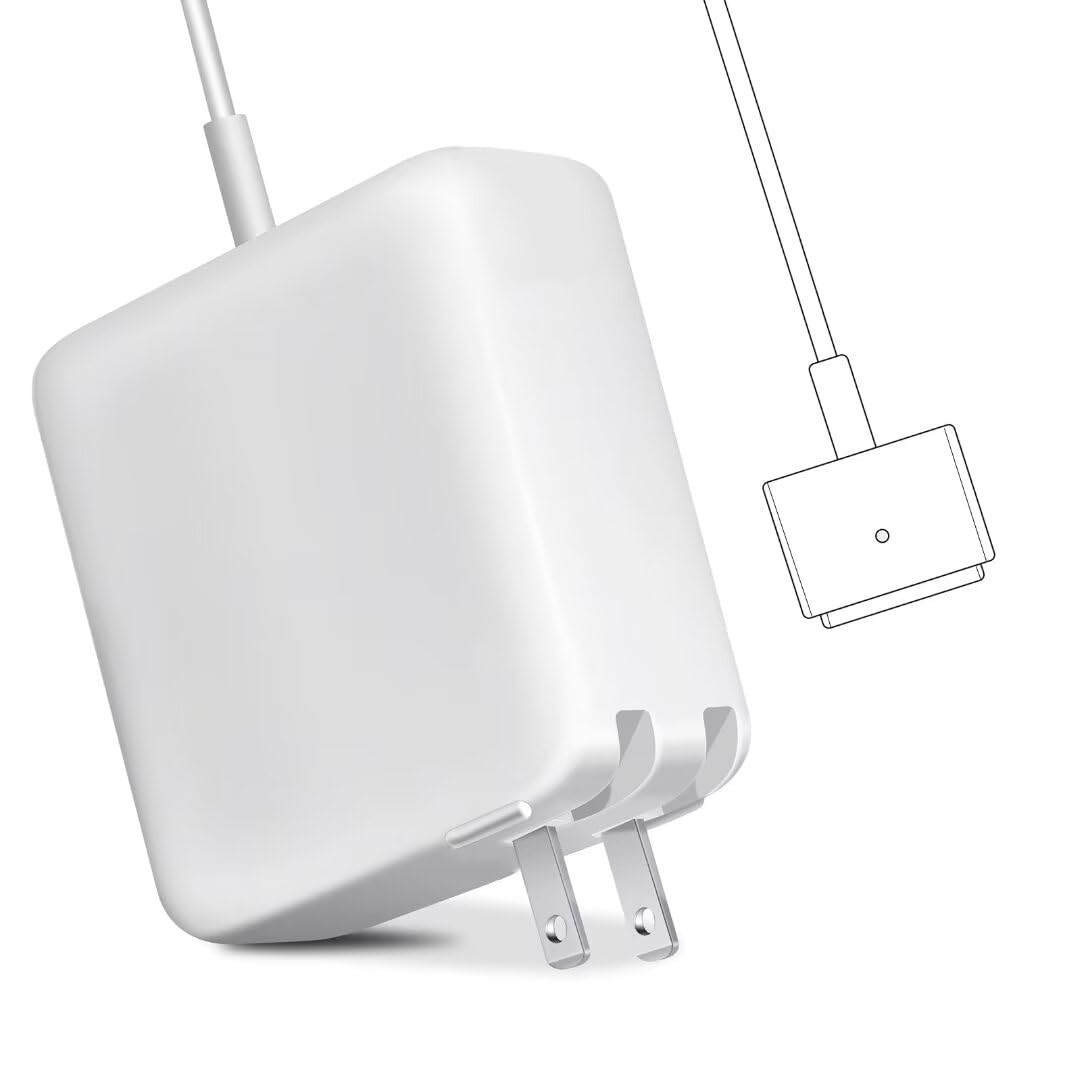 Universal Charger 45W T Tip Charger Compatible With Mac Book Air 11 Inch & 13 Inch Between 2012 2016