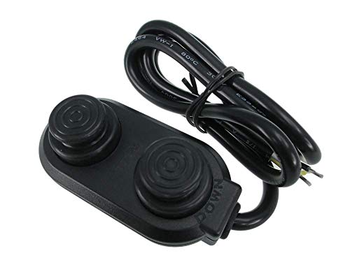 Pactrade Marine Boat Tilt Trim Switch Black Push Button Transom Trim Switch Control Rating 8A Ip65 Pc Push Switch Suitable For B