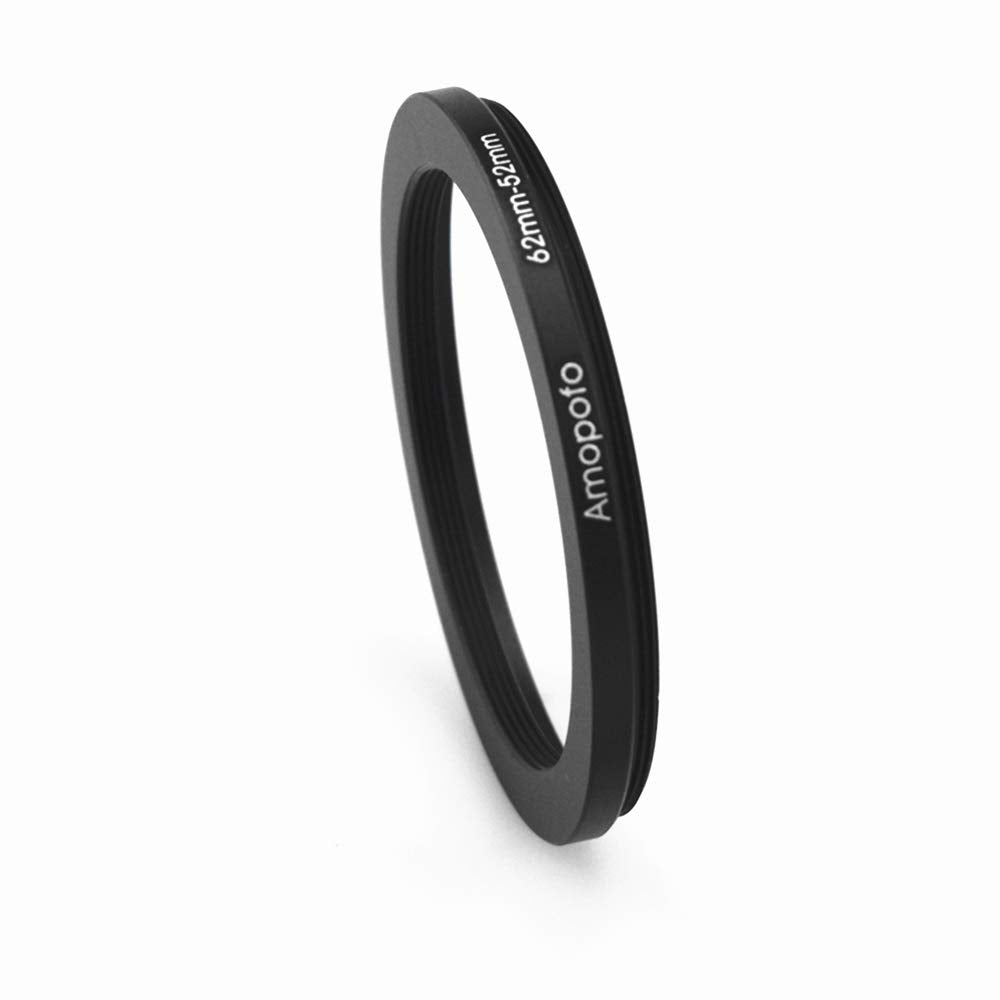62Mm To 52Mm Camera Filter Ring /62Mm To 52Mm Step Down Ring Filter Adapter For 52Mm Uv,Nd,Cpl,Metal Step Down Ring
