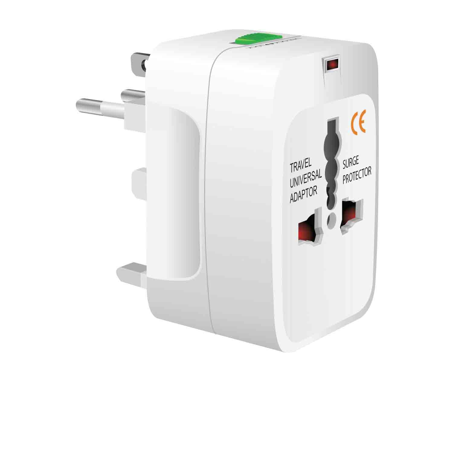 Travel Adapter, Universal All-In-One Worldwide International Travel Plug Converter-USA EU AUS/NZ UK Europe Asia And Works on All
