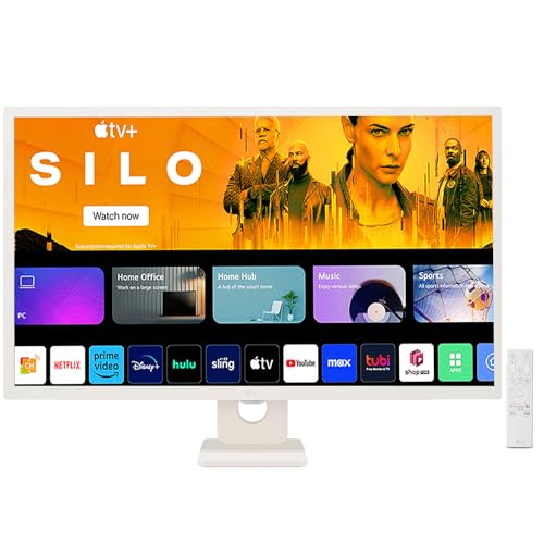 Lg 32Sr50F Smart Monitor (32Inch, 80Cm), Fhd Ips Display (1920 X 1080) With Webos, Work & Play Smarter, Thinq Home Dashboard, Airpl