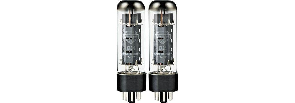 Mullard El34 Power Vacuum Tube, Platinum Matched Pair
