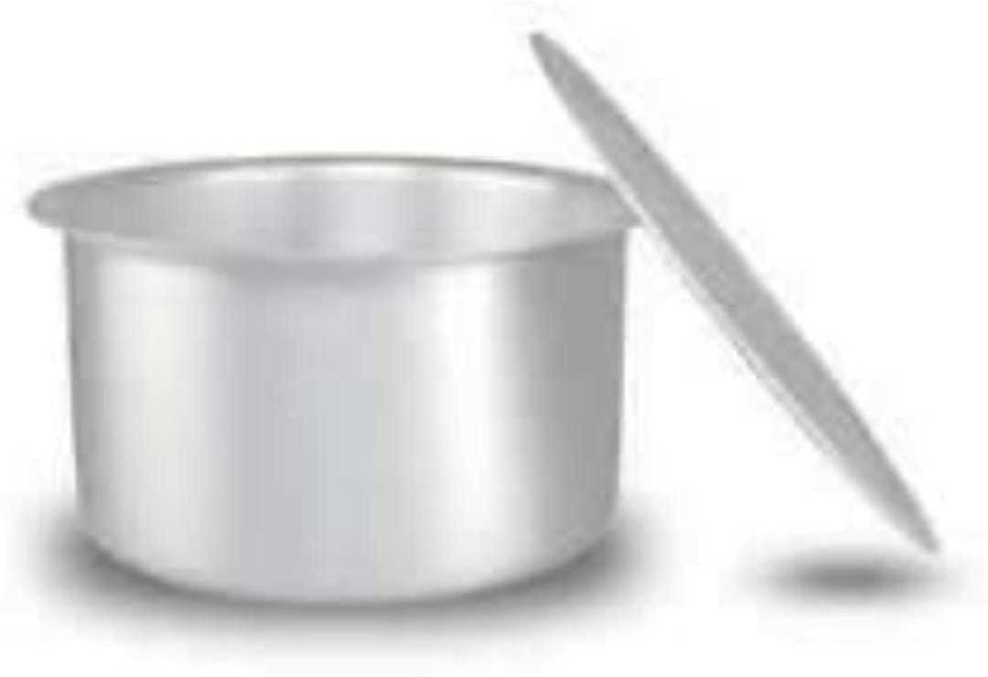 Sonanshi Aluminum Bhagona Patila (Cooking Pot), Standard Size, Without Lid, Gas Stove Compatible  Heavy Gauge Commercial Qualit