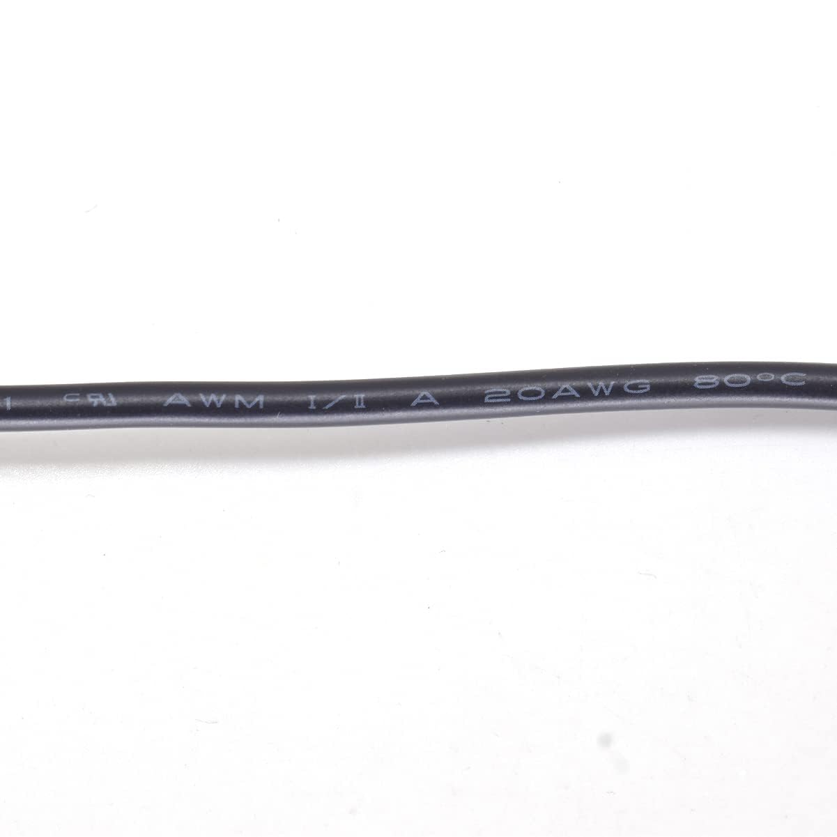 Elnone 2Pcs 20Awg Usb Pigtail 2 Wire,2M/6.5Ft Usb 2.0 Male Plug 2Pin Wire Diy Pigtail Cable 5V Bare Wire Cable 5V 5A Black Usb P