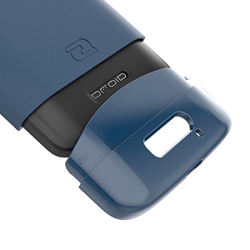 Encased Slimshield Protective Hard Case For Motorola Droid Turbo 2 (Deep Blue)