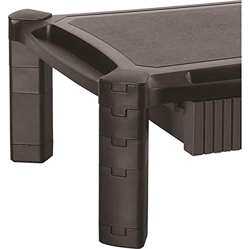 Startech.Com Adjustable Monitor Riser   Large   Drawer   Monitors Up To 32        Adjustable Height   Desk Monitor Stand (Monsta