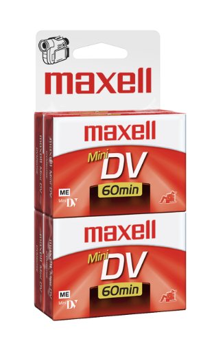 4Pk Maxell 60 Min Dig Mini Video Cassette