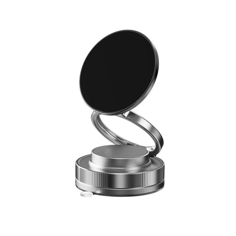 7F 2025 Upgraded Magnetic Vacuum Car Phone Holder, For Magsafe Suction Cup Phone Mount, 360 Adjustable Car Phone Mount, Universa