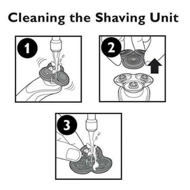 Sh50/52 Replacement Heads Fit For Series 5000 Electric Shaver, Replacement Blades Head Fit For Series 5000 (S5Xxx), Atxx (S5Xxx)