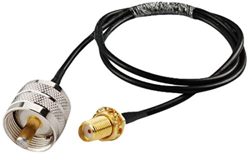 Mpd Digital Rf Coaxial Cable Sma Female To Uhf Pl259 Male Rg58 10Ft | Rg 58 Coax Jumper Made In The U.S.A (Tm)