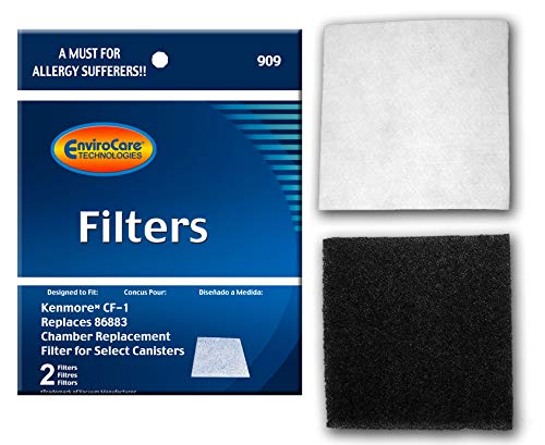 Envirocare Replacement Vacuum Cleaner Filters Made To Fit Kenmore Cf 1 Progressive Vacuums 2 Filters