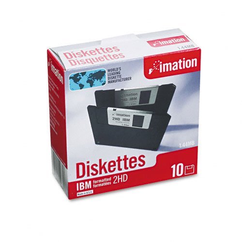 Imation Products   Imation   3.5'' Diskettes, Ibm Formatted, Ds/Hd, 10/Box   Sold As 1 Box   Cost Effective.   Low Torque Reduce