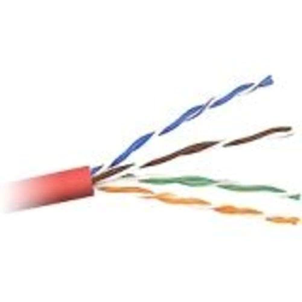Belkin Utp Cat 5E Bulk Patch Cbl * 4 Pair24 Awgred500 (A7J304 500 Red)