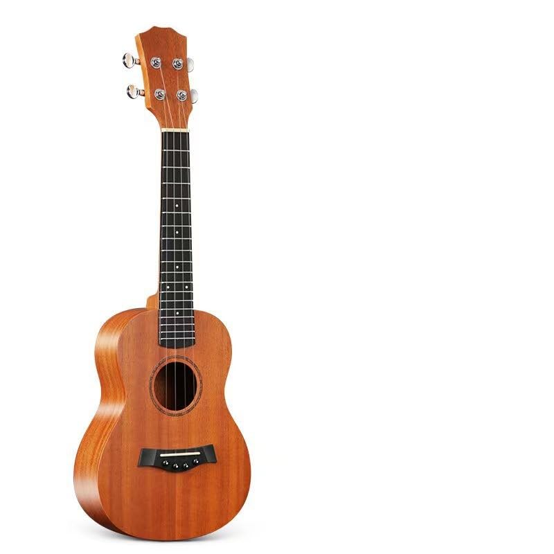 Concert Ukulele, 23-inch Mahogany Wood, Natural Brown
