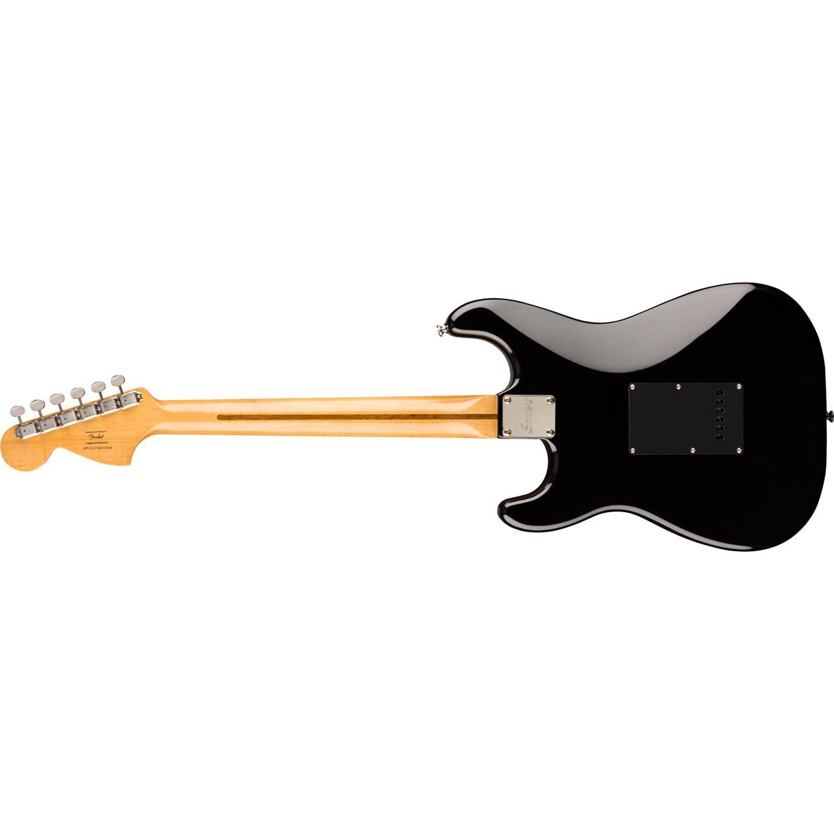 Squier Classic Vibe 70S Stratocaster Electric Guitar, With 2 Year Warranty, Black, Maple Fingerboard