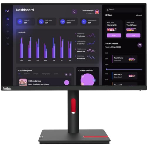 Ts T24I 30 23.8'' Monitor Hdmi|Thinkvision T24I 30 Channel Only 23.8'' Ips Natural Low Blue Light Display; 1920 X 1080 Fhd Resol