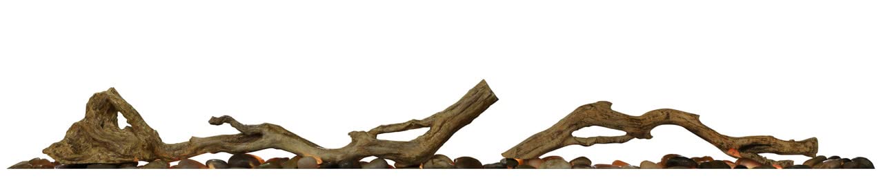 Dimplex Driftwood And River Rock Accessory For 74' Prism Series Linear Fireplaces (Model: Lf74Dws Kit)