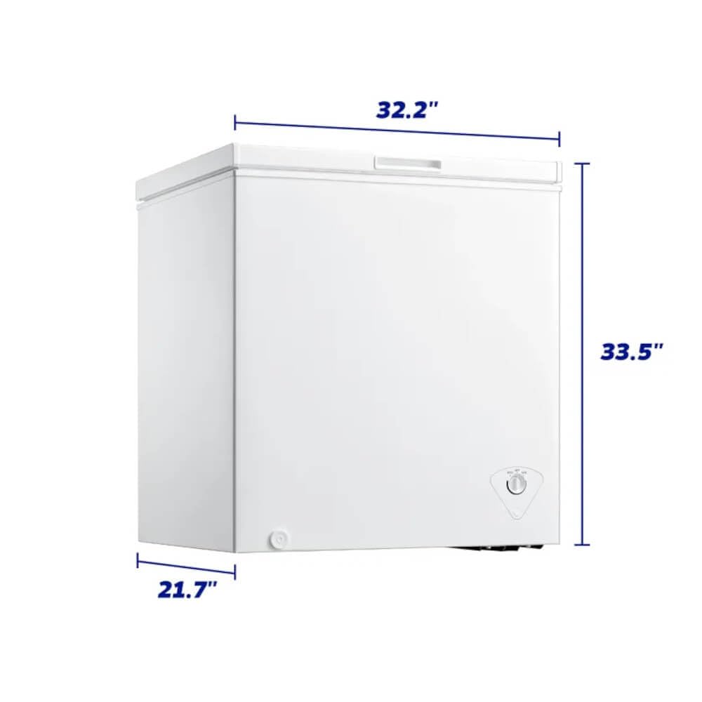 Element Ecf70Md1Bw 7 Cu. Ft. White Chest Freezer
