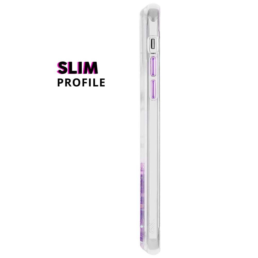 Case Mate   Iphone Xs Case   Glow Waterfall   Iphone 5.8   Purple Glow, Cm037714