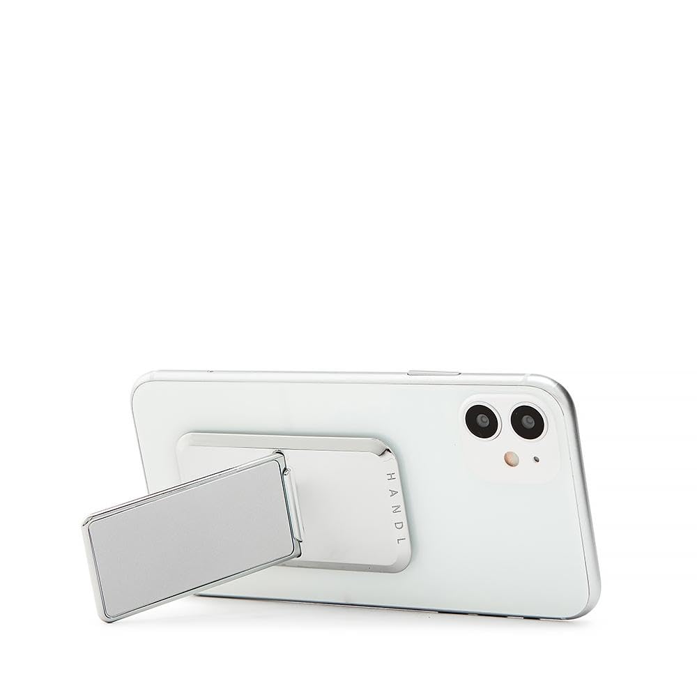 Handl New York Silver Handlstick Grip And Stand For Smartphone
