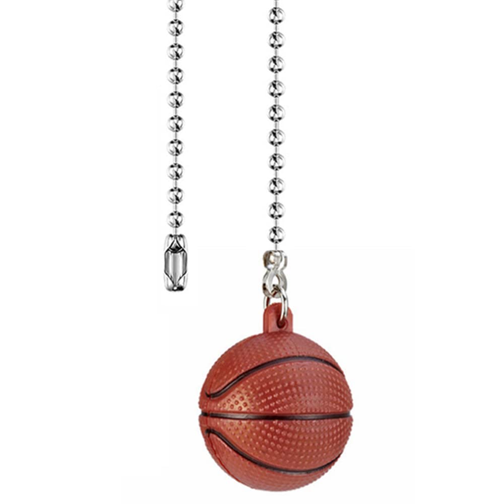 Aoprofree Ceiling Fan Pull Chain 12 Inch Pull Chain Extension Fan Chain Extender Ceiling Fan Pulls Ornament With Ball Fan Chain