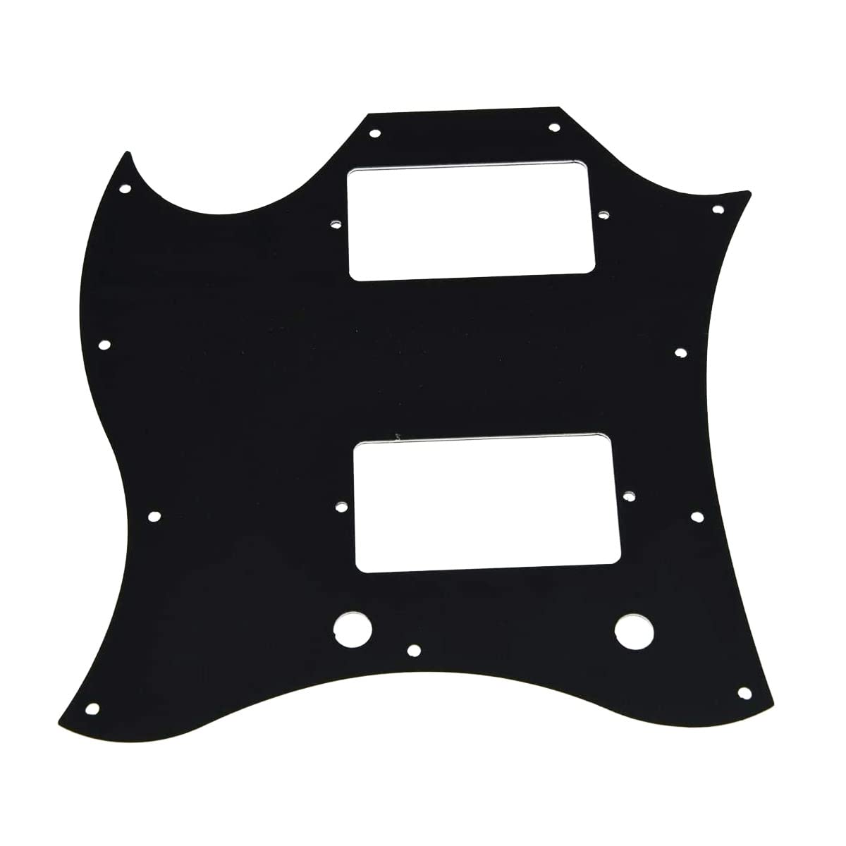Dopro American Standard Sg Guitar Full Face Pickguard Fits Usa Gibson Sg Special Guitar Black Pearl