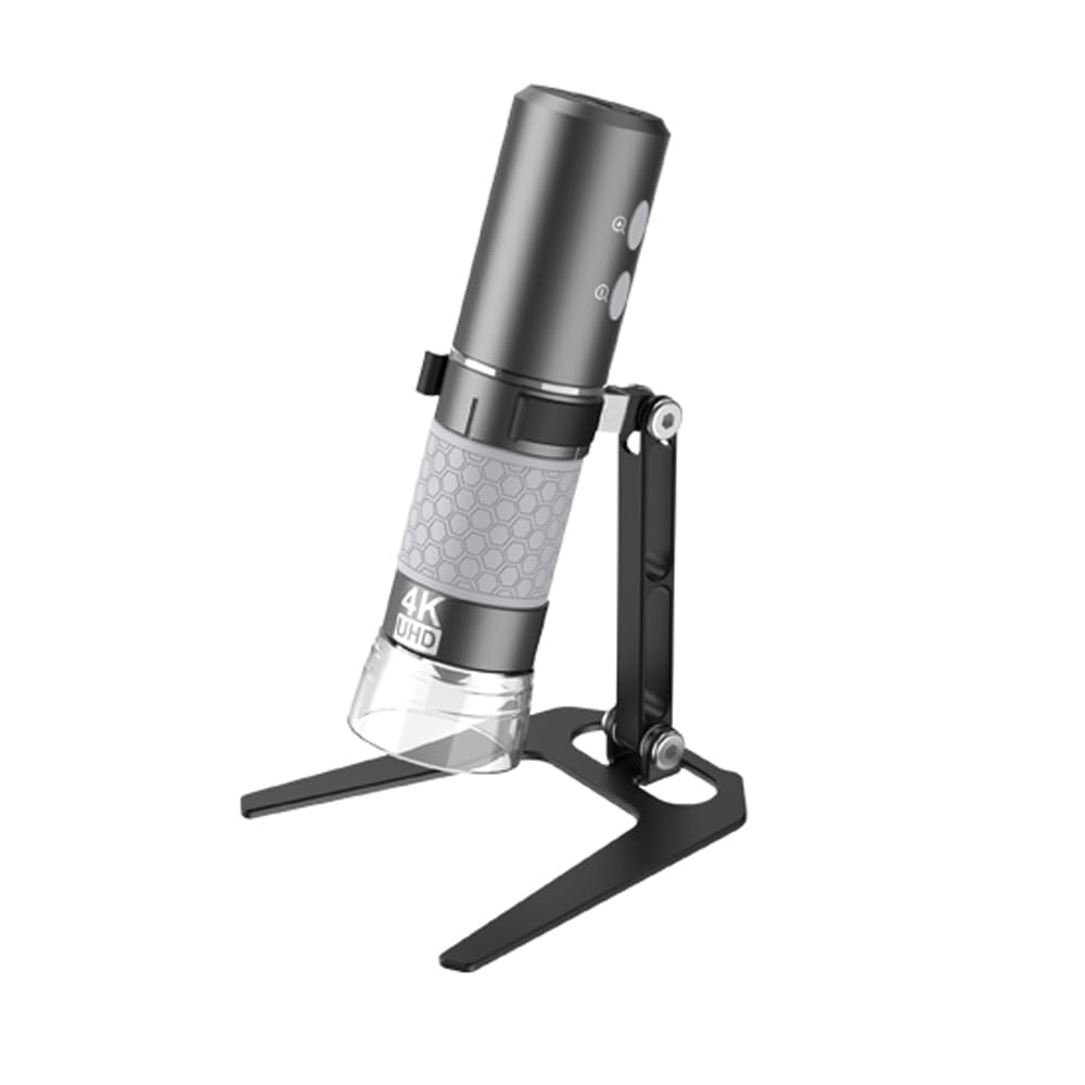 Bysameyee Simplified Metal Bracket For Digital Microscope, Adjustable Aluminum Alloy Stand Mount For Usb Microscope/Wireless Mic