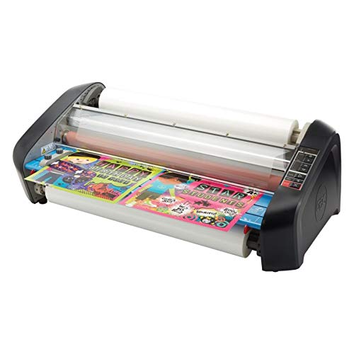 Gbc Heatseal Pinnacle 27 Ez Load Thermal Roll Laminator, 27'' Maximum Width, 8 10 Minute Warm Up, School Lamination (1701720Ez),