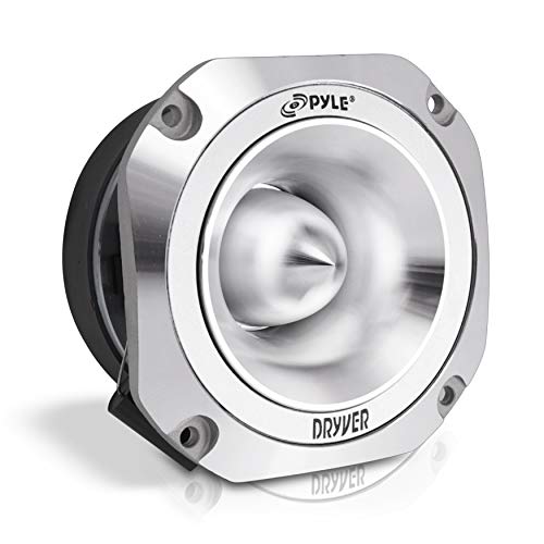 1.5    Audio Car Tweeter Speaker   Aluminum Die Cast Frame, 500 Watt Peak, 2 Khz   25 Khz Frequency Response, 4 Ohm, Heavy Duty 