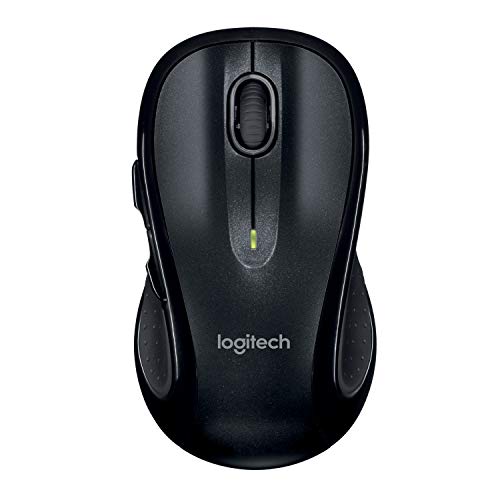 Logitech M510 Mouse, Wireless Black, 910 001825 (Black)