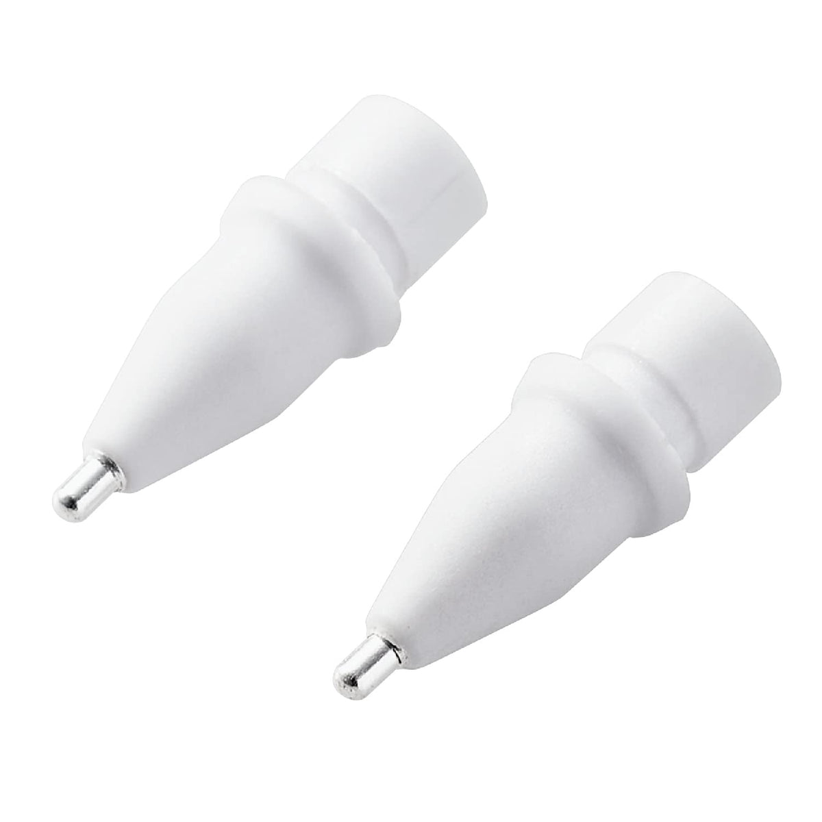 Elecom P Tipap01 Replacement Nibs For Apple Pencil, Set Of 2, Metal, Extra Fine, Thickness: 0.04 Inch (1 Mm) Diameter, Compatibl