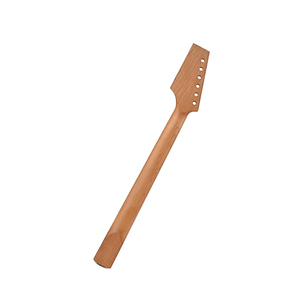 Ogdni Guitar Neck Roasted Maple Rosewood Fingerboard,Half Paddle Headstock 22 Frets,9.5'' (Gs71)