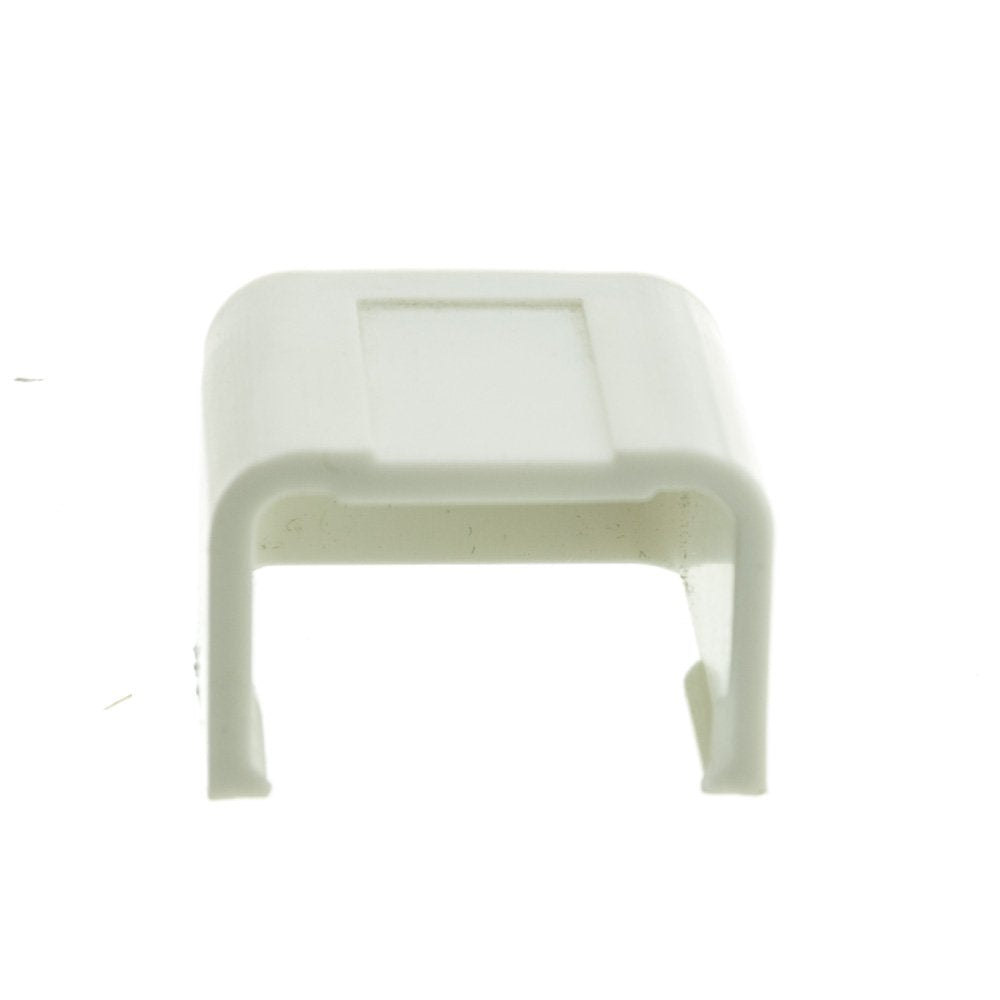 Cord Cover Cable Raceway, 3/4 Inch Surface Mount Cable Raceway End Cap On Wall Cord Concealer (Covers Raceway End), Cord Organiz