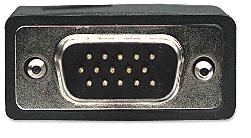 Manhattan Svga Extension Cable Hd15M To Hd15 (Female) 1.8M (6 Ft.) Black(Black) 309011