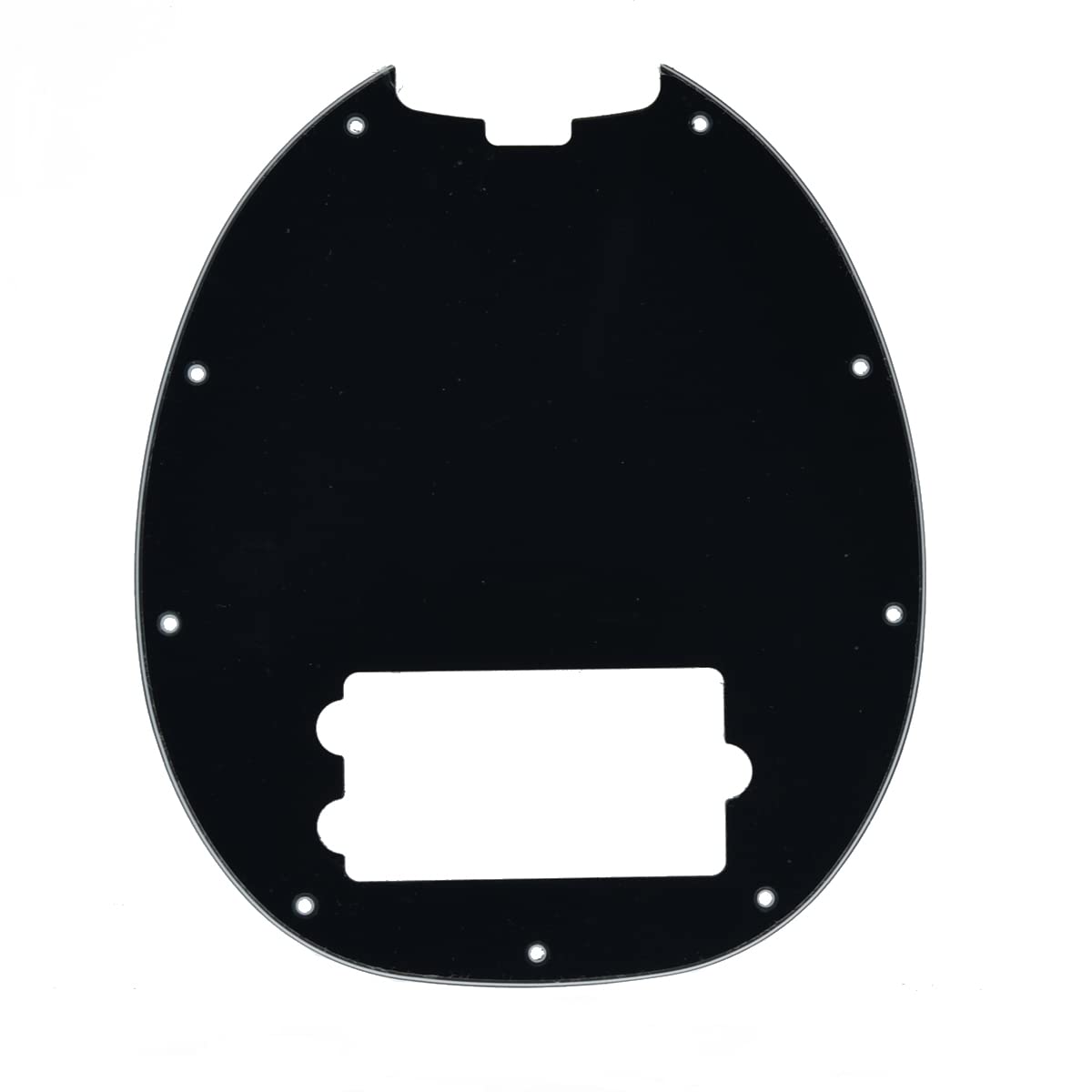 Dopro Bass Pickguard Fit For Musicman Classic 4 String Stingray Bass Models Black 3Ply
