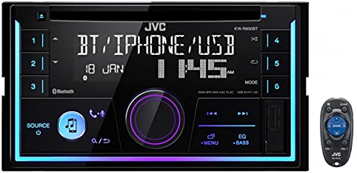 Jvc Kwr930Bt Car Stereo   Double Din, Bluetooth, Cd,Mp3/Usb Am/Fm Radio, Multi Color Illumination