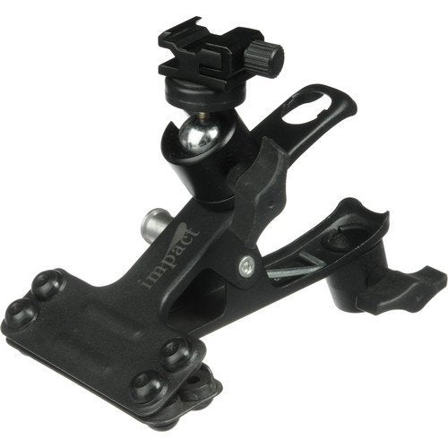 Impact Large Clip Clamp with Ball Head Shoe Mount and 5/8' Receptor / 3/8' Female Threads