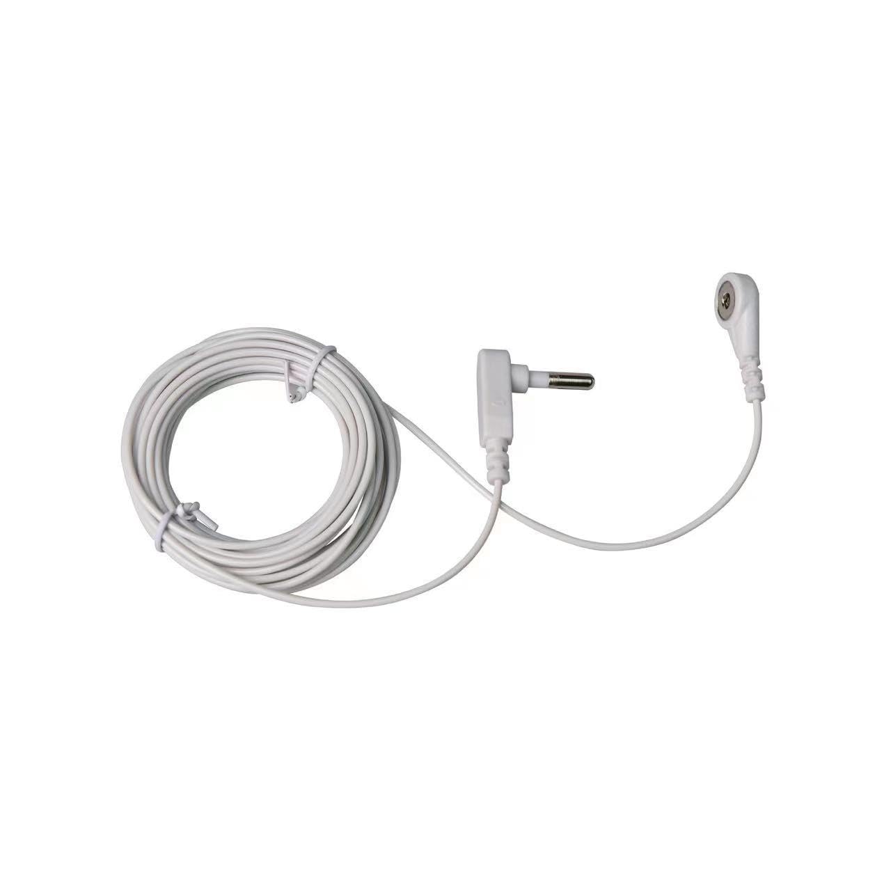 Seader 2 Pack Grounding Cords For Grounding Products, Grounding Mat Wire, Grounding Mat Cord, Grounding Sheet Replacement Cord.