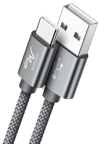 Wayona Usb A To Type C 65W Fast Charger 480 Mbps Data Cable Compatible For Iphone 15, 15 Pro, 15 Pro Max, 15 Plus, Apple Carplay