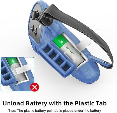 Relohas Deluxe Vr Accessories For Meta Quest 3, 4 In 1 Silicone Protective Case Set For Oculus Quest 3, Controller Grip Cover, V