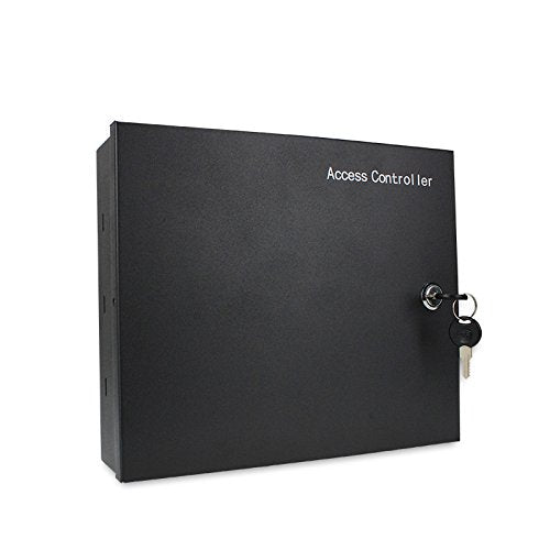 Mengqi Control Request To Exit Pir Motion Sensor 4 Doors Network Rfid Access Control 600 Lbs Magnetic Lock 110 240V Power Supply Box Rfid Reader Keyfobs/Cards App Remotely Open Door