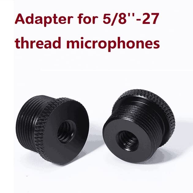 Microphone Clip, Mic Clamp Mount Holder Compatible With Shure Sm58 Sm48 Sm81 Sm57 Mic, Mv5,Mv51,Pga52,Sennheiser E835,E945 E935,Nady Dm 80 Dm 70 Drum,Blue Yeti Usb S X Nano Microphones