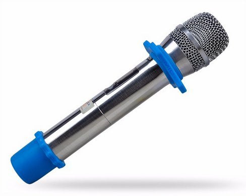 Ytykinoy 6 Sets Wireless Handheld Microphone Shakeproof Anti-Rolling Mic Protection Silicone Ring & Bottom Rod Sleeve Holder Sta