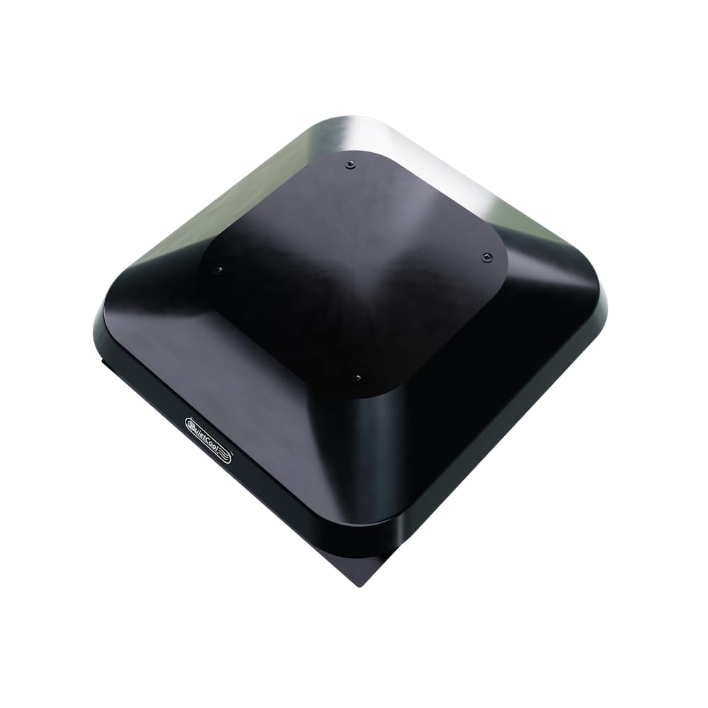 Quietcool Afr Smt Es 2.0 Roof Mount Smart Attic Fan   Up To 1950 Cfm   As Low As 25 Watts   Smart App Control   Thermostat And H